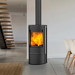 Teplovzdušné krbové kachle