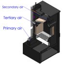 Blist B2 E 4.0 – Teplovodná krbová pec (9 kW)