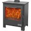 Blist B Max E 3.0 – Teplovodná krbová pec s veľkým sklom (12.8 kW)