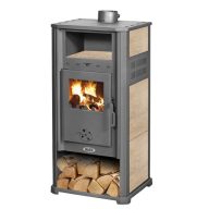   Ambasador S 5.0 – Kachľová krbová pec s keramickým obkladom (7.9 kW)