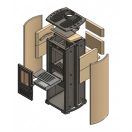 Berna Lux G 4.0 – Voľne stojaca krbová pec s liatinovými prvkami (5.9 kW)