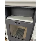 Bonn keramický kachľový krb (biely) 6 kW