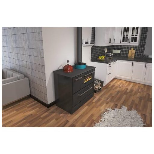 Sporák Hunor 701 Omega čierny (pravársky) 9 kW