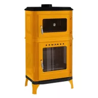 Liatinový krb Hunor 8010, žltý 7 kW