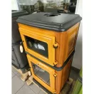 Liatinový krb Hunor 8010, žltý 7 kW