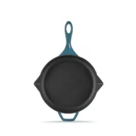 Emajlová liatinová panvica Hossé, modrá, Ø28cm