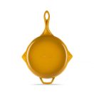 Emajlová liatinová panvica Hossé, žltá, Ø28cm