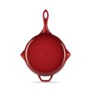 Emajlová liatinová panvica Hossé, bordová, Ø28cm