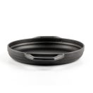 Emajlová Liatinová panvica s dvoma rukoväťami Hossé, čierna, Ø22см