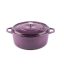 Hlboký liatinový hrniec Hossé, fialová 3,1l