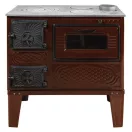 Sporák Hunor YTK 210 (hnedá, pravák) 7,85 kW