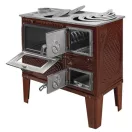 Sporák Hunor YTK 210 (hnedá, ľavý vývod) 7,85 kW