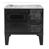 Sporák Hunor YTK 210 (čierna, ľavý vývod) 7,85 kW