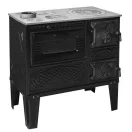 Sporák Hunor YTK 210 (čierna, ľavý vývod) 7,85 kW