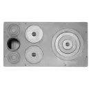 Sporák Hunor YTK 210 (čierna, ľavý vývod) 7,85 kW