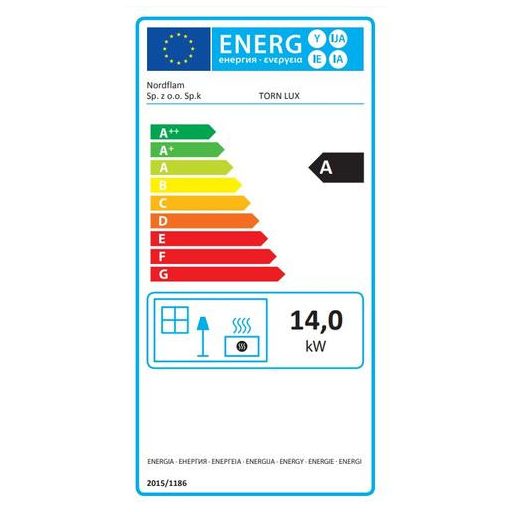 Nordflam Torn Lux Eko Standard krbová vložka 14kW