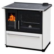 Warnex Plamen 850 Glas sporák, biela 8 kW