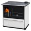 Warnex Plamen 850 Glas sporák, biela 8 kW
