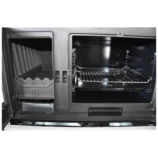 Warnex Plamen 850 Glas sporák, biela 8 kW