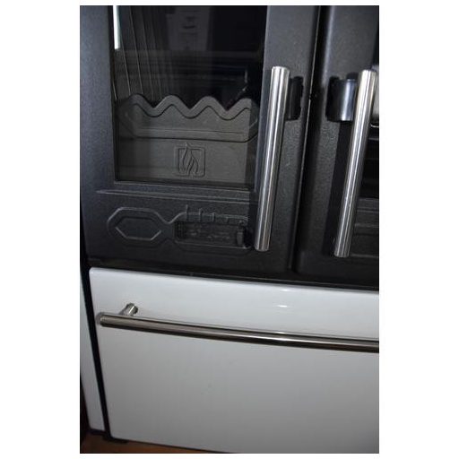 Warnex Plamen 850 Glas sporák, biela 8 kW