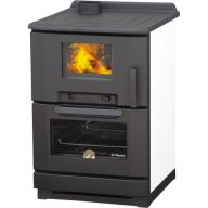 Warnex Calorex 100 sporák, biela 7,5 kW