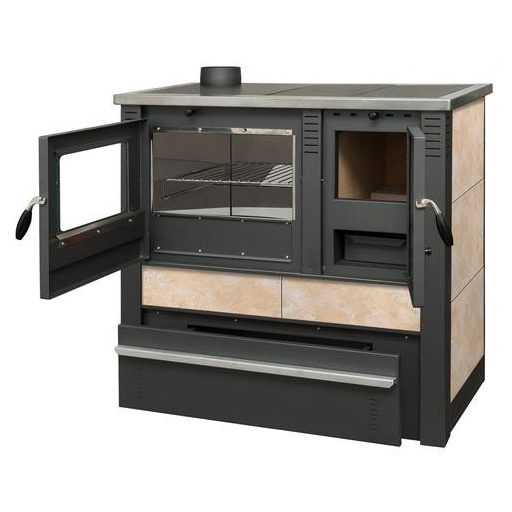 Sporák Panonia (béžová, ľavá verzia) 10 kW