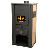 Termo Etaz teplovodné krbové kachle 22kW (béžová)