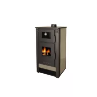   Termo Zurich – Krbová pec s rúrou na pečenie a kachľovým obkladom (11.72 kW)