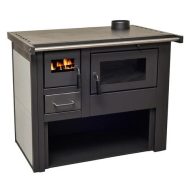 Termo 8 Lux teplovodné krbové sparhelt, béžová 12 kW