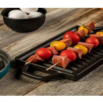 Prémiové liatinová grilovacia doska