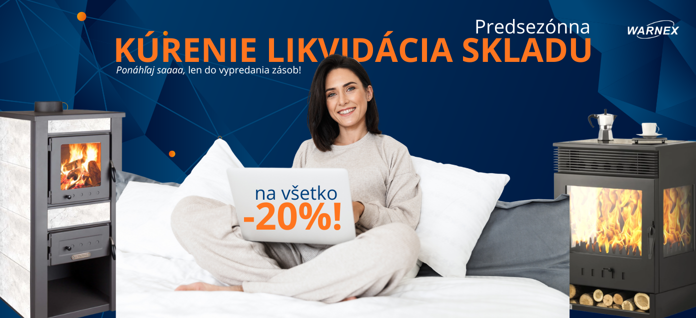 Zrekonštruujte svoj domov inteligentne! Predsezónny výpredaj kúrenia so zľavou 20 % na všetko!